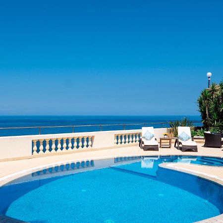 Villa Palma - Sunset Sea Views With Pool, Jacuzzi, Sauna And Games Room Мелліха Екстер'єр фото