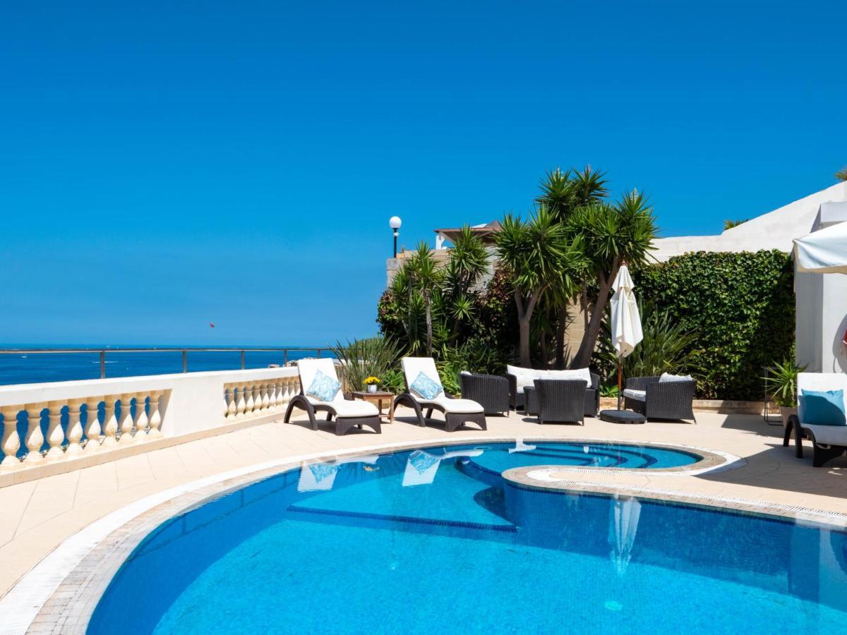 Villa Palma - Sunset Sea Views With Pool, Jacuzzi, Sauna And Games Room Мелліха Екстер'єр фото