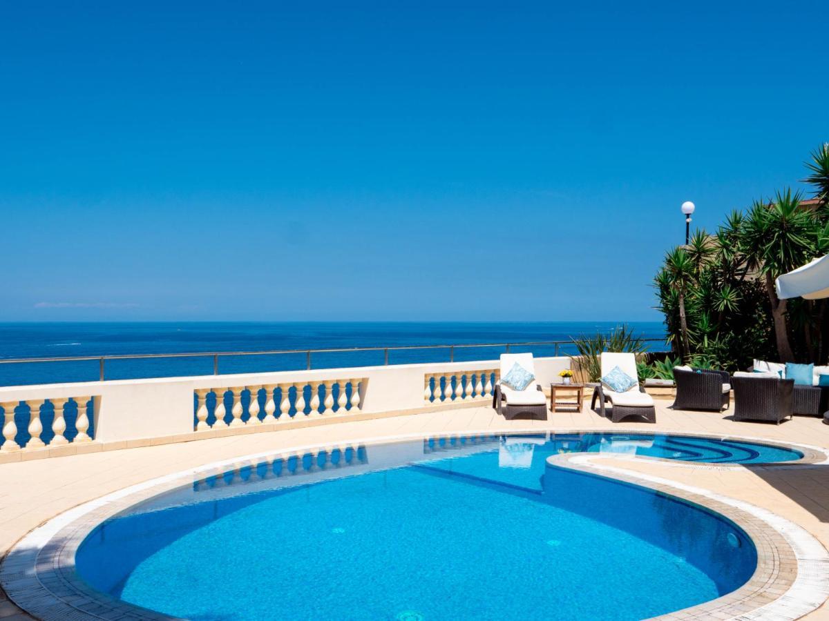Villa Palma - Sunset Sea Views With Pool, Jacuzzi, Sauna And Games Room Мелліха Екстер'єр фото